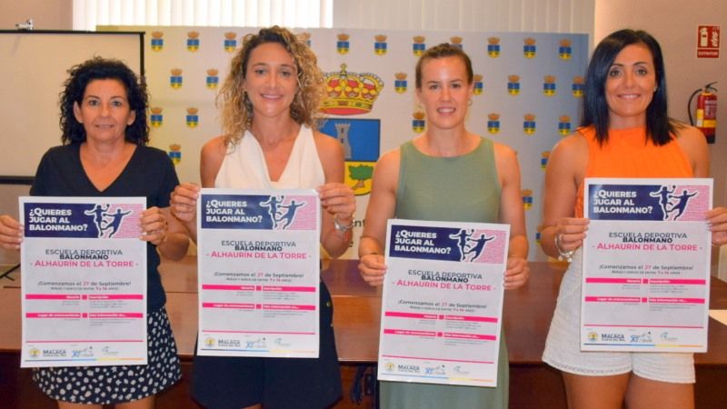 La Escuela de Balonmano de Alhaurín de la Torre cumple su quinta temporada