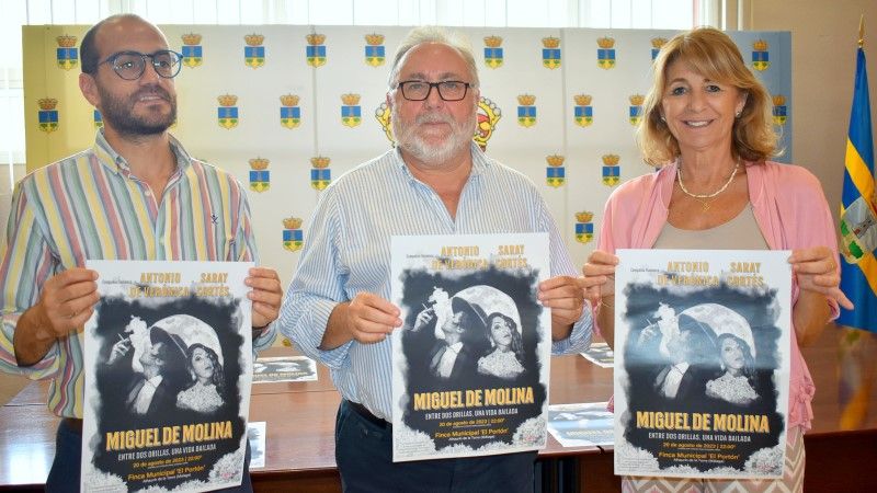 El Portón acogerá un espectáculo gratuito de homenaje al gran Miguel de Molina