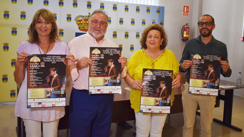 El XVIII Certamen Torre de Coplas 'Marifé de Triana' celebra su final el 9 de julio