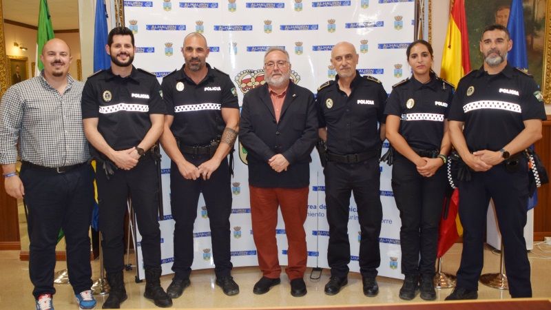 La Policía Local se refuerza con la incorporación de cuatro agentes más