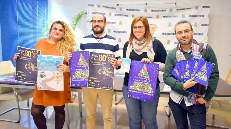 El encendido del alumbrado abre mañana el intenso programa de la Navidad en Alhaurín