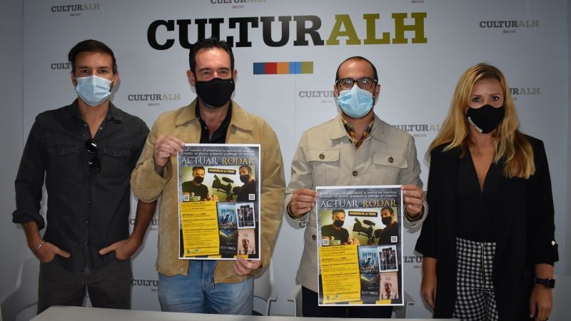 El cineasta Enrique García y el intérprete Héctor Meres imparten el taller intensivo ‘Actuar y Rodar’