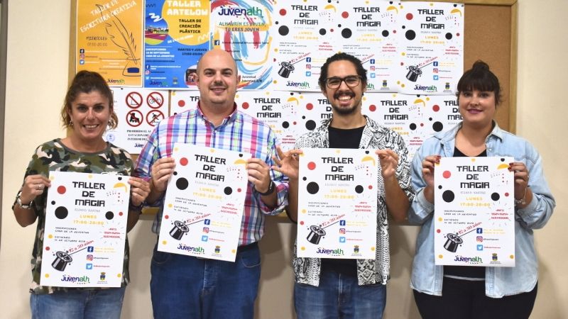 El Área de Juventud convoca un taller de Magia gratuito que durará ocho meses