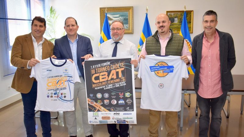 El III Torneo Cadete del Club Baloncesto Alhaurín de la Torre se celebra del 7 al 9 de febrero