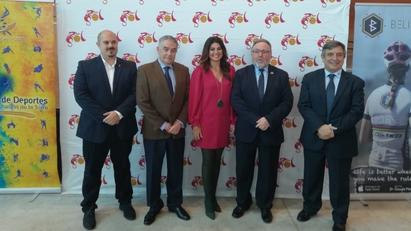 Espectacular presentación de la Vuelta  Ciclista a Andalucía en Alhaurín de la Torre