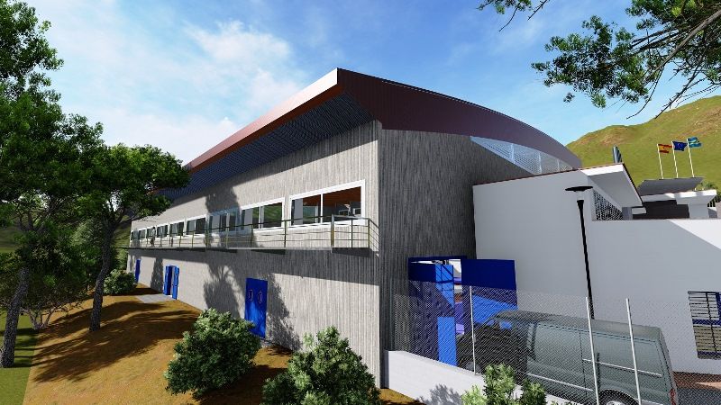 Cinco empresas presentan ofertas para construir el pabellón polideportivo de Pinos