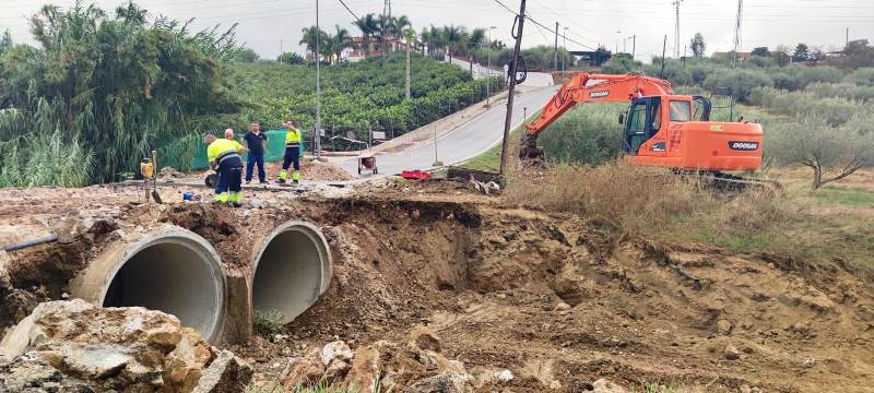 El camino de Moncayo, cortado un mes por la reconstrucción del puente sobre el arroyo del Valle