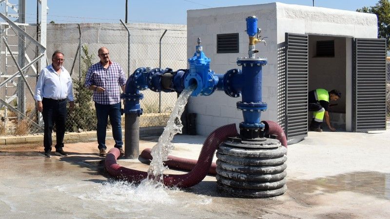 Aqualauro pone en servicio un nuevo pozo de suministro de agua en El Romeral