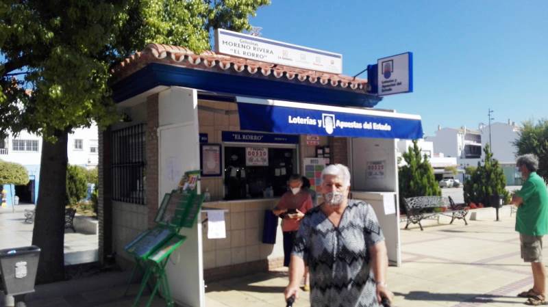 El kiosco Moreno Rivera 'El Rorro' da un primer premio de Lotería Nacional, valorado en 60.000 euros