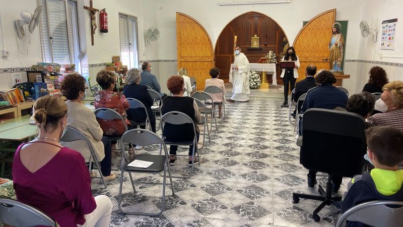 El Peñón celebra un sencillo acto de homenaje al Patrón de la barriada, San José Obrero