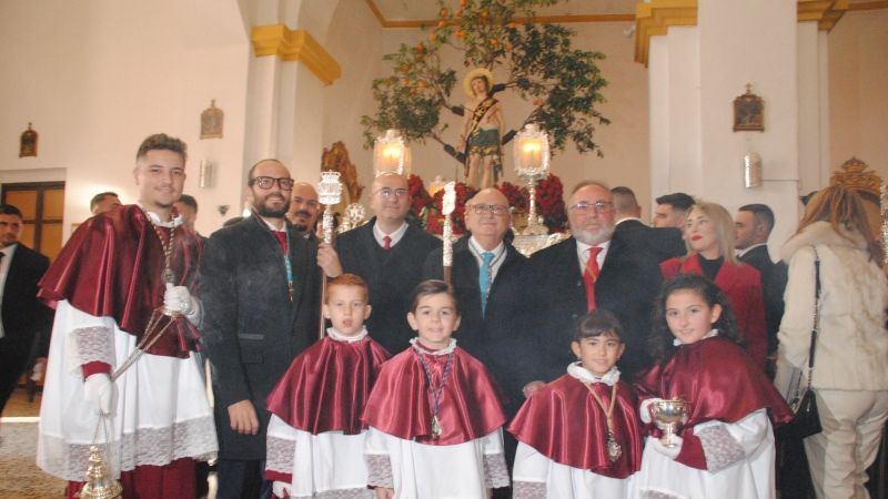 Alhaurín de la Torre se vuelca con la procesión de su patrón de invierno