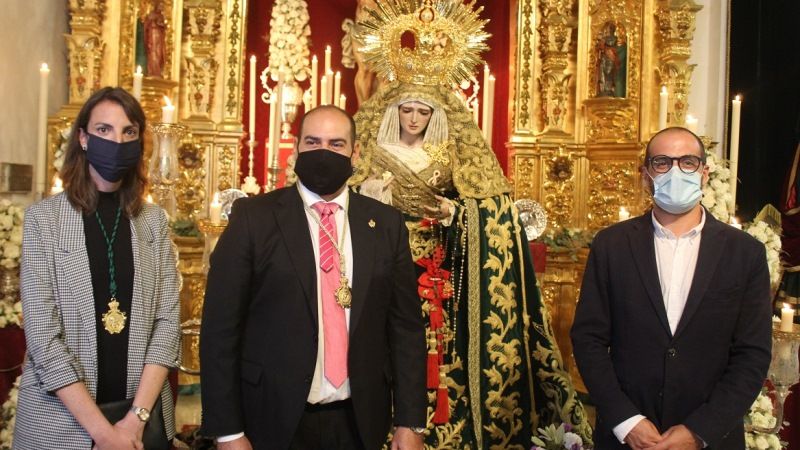 Los Verdes celebraron la onomástica de la Soledad en la parroquia de San Sebastián