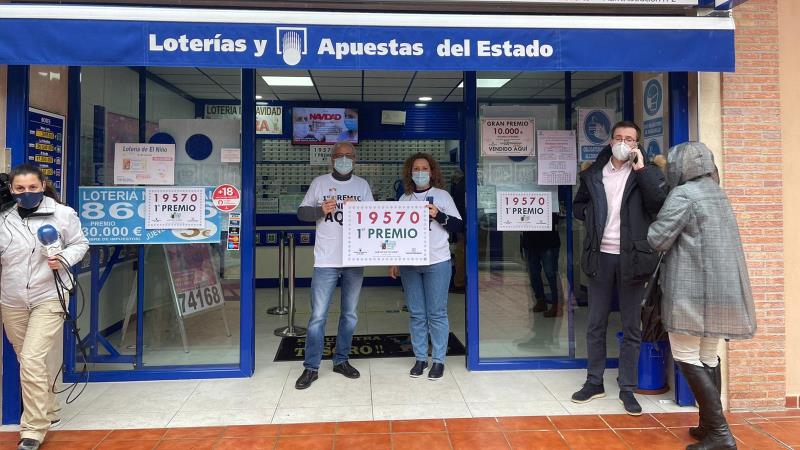 El Pirata de la Suerte reparte dos millones de euros en una serie premiada del Niño