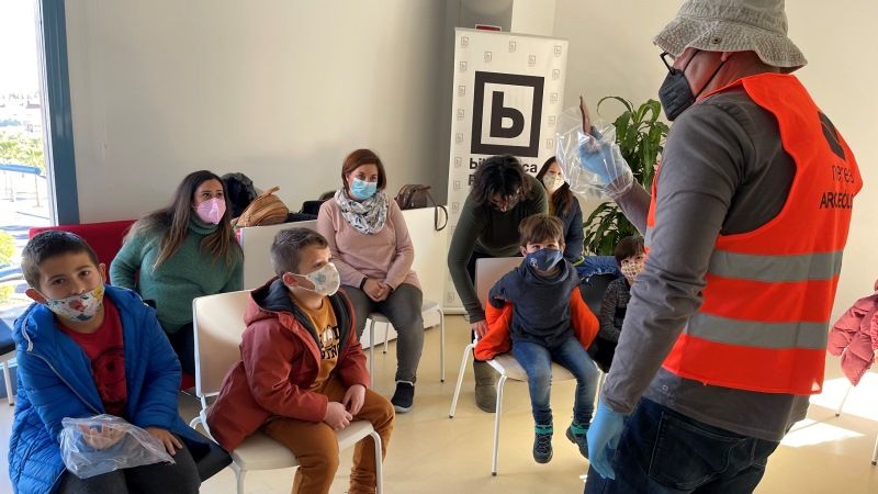 Un ameno taller infantil enseñó a los más jóvenes los secretos de la arqueología