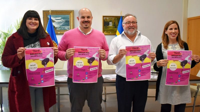 Jóvenes de Alhaurín de la Torre podrán aprender a bailar 'break dance' en un curso gratuito