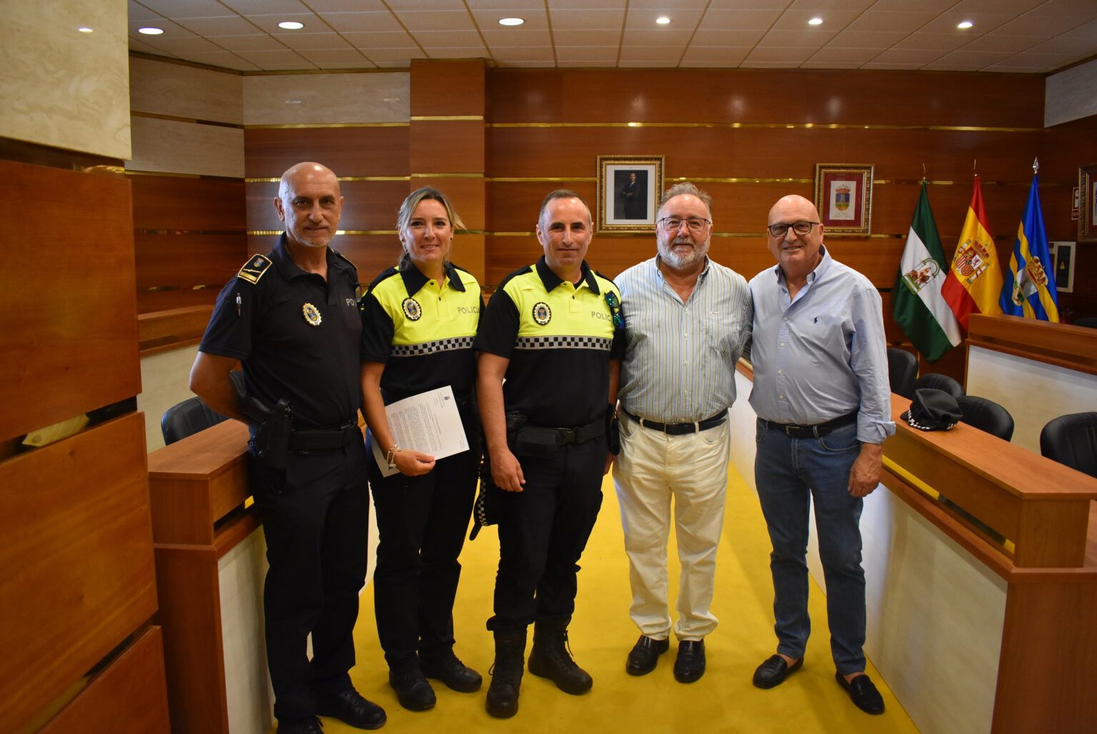 Dos nuevos policías locales se incorporan a la plantilla de Alhaurín de la Torre