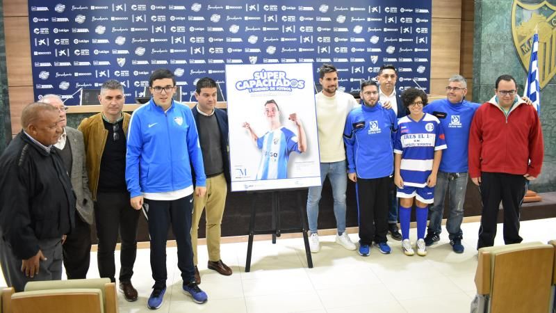 El Málaga C. F. elige Alhaurín de la Torre como sede del I Torneo de Fútbol 'Supercapacitad@s'