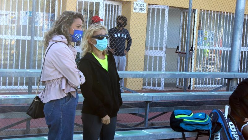 Las pistas de tenis de Alhaurín de la Torre acogieron la liga interclubes de Málaga
