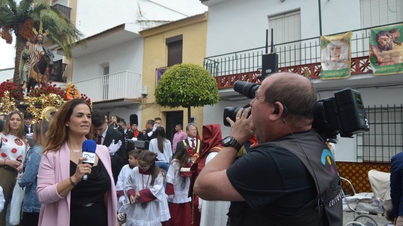 Torrevisión prepara un gran despliegue para llevar la Semana Santa alhaurina a todos los hogares