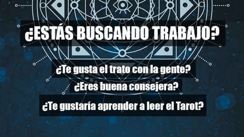 Curso de Tarot Gratis en Málaga con Oferta de Empleo Fijo del 13 al 16 de Julio: Tarotistas, videntes y mediums