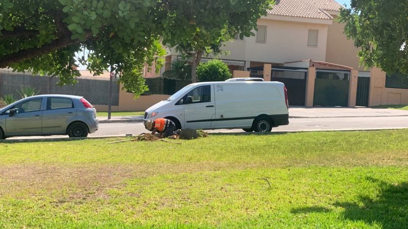 La automatización de la red de riego supondrá un ahorro de agua cercano al 40%