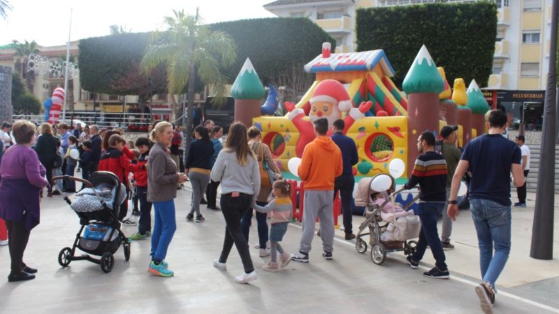 Gran éxito de las actividades de animación de Navidad en las calles de Alhaurín de la Torre
