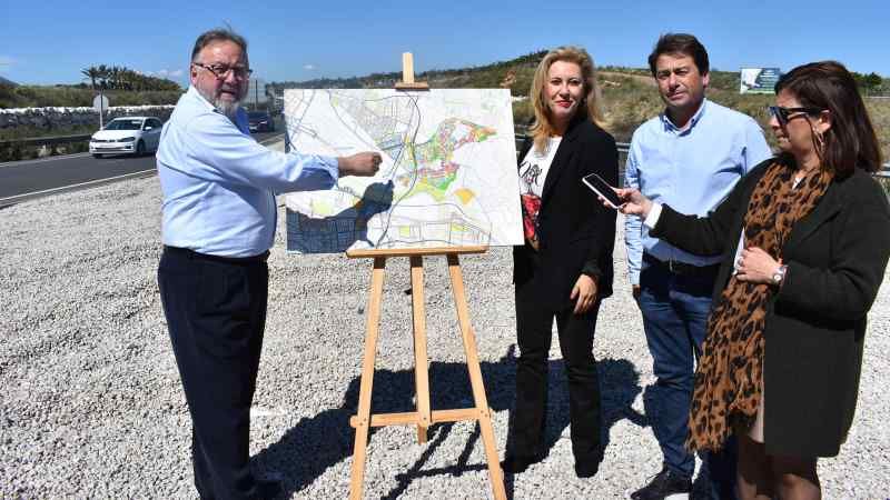 Joaquín Villanova y Carolina España denuncian la paralización del desdoblamiento y el Acceso Norte al Aeropuerto