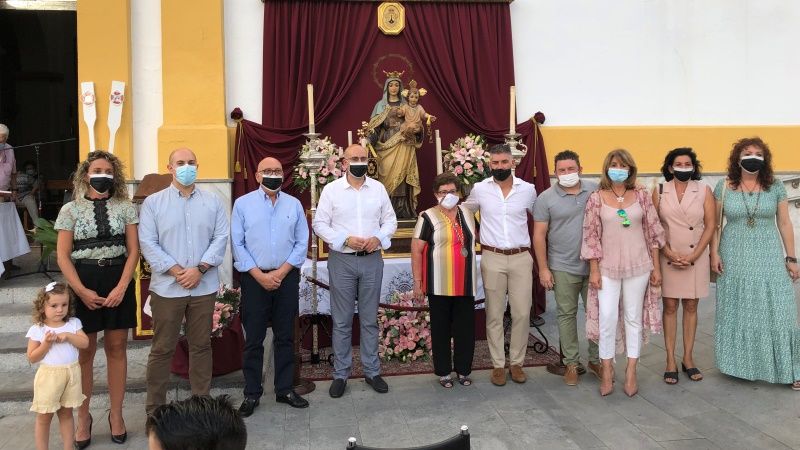Misas en honor a la Virgen del Carmen en Torrealquería y en el Barrio Viejo