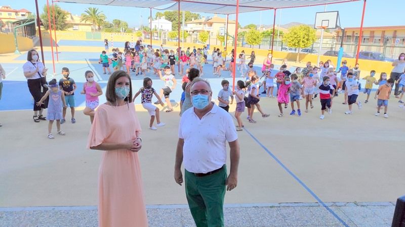Los colegios de Alhaurín de la Torre inician el curso escolar 2021/22 con total normalidad