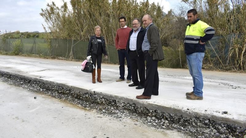 Villanova agradece la colaboración ciudadana para la ejecución de la obra de la carretera de Torrealquería