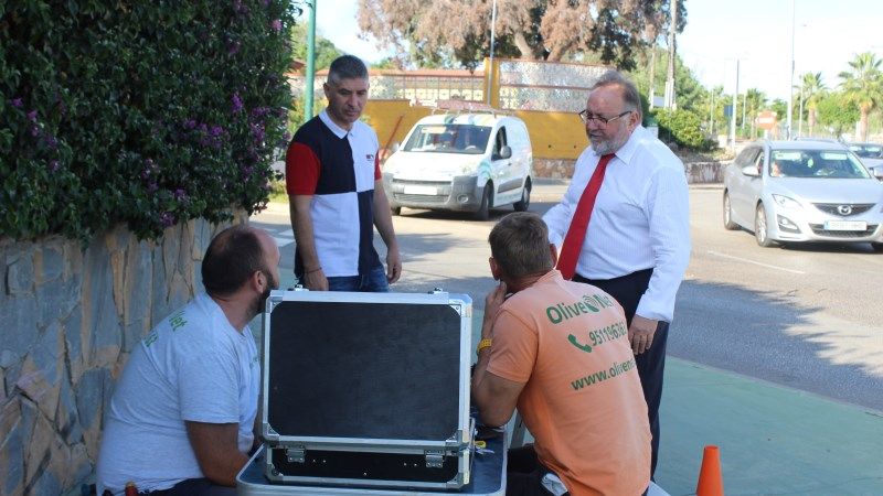 El Ayuntamiento instalará en unos días nuevas cámaras en las dos entradas a Pinos de Alhaurín